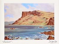 FAIRHEAD, BALLYCASTLE by David Overend at Ross's Online Art Auctions