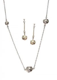 SUITE OF STERLING SILVER JEWELLERY OF 'BAUBLE' THEME at Ross's Online Art Auctions
