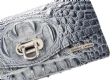 CHARLIE LAPSON EMBOSSED CROCODILE LEATHER PURSE at Ross's Online Art Auctions