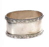 VINTAGE STERLING SILVER NAPKIN RING at Ross's Online Art Auctions