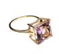 9CT GOLD RING SET WITH AMETRINE at Ross's Online Art Auctions