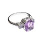 THREE AMETHYST RINGS at Ross's Online Art Auctions
