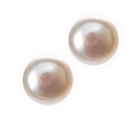 14CT GOLD PEARL STUDS at Ross's Online Art Auctions