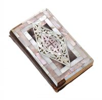 ANTIQUE MOTHER OF PEARL BIBLE at Ross's Online Art Auctions