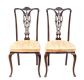PAIR OF SHOOLBRED OCCASIONAL CHAIRS at Ross's Online Art Auctions