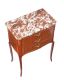 FRENCH STYLE BEDSIDE PEDESTAL at Ross's Online Art Auctions