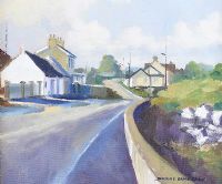 COUNTY DOWN ROAD by Dennis Orme Shaw at Ross's Online Art Auctions