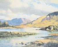 KELMORE LAKE by Maurice Canning Wilks ARHA RUA at Ross's Online Art Auctions