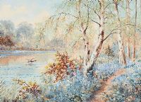 NEAR TRENT by J. Halford Ross at Ross's Online Art Auctions