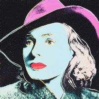 INGRID BERGMAN by After Andy Warhol at Ross's Online Art Auctions