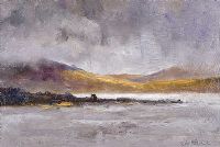 CARRICKABRAGHY CASTLE by Jim Holmes at Ross's Online Art Auctions