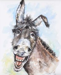 A HAPPY CHAPPY by Andy Saunders at Ross's Online Art Auctions
