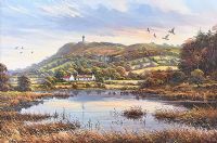 SCRABO FROM DAM BOTTOMS, NEWTOWNARDS by William Yeaman at Ross's Online Art Auctions