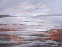 LOW TIDE, STRANGFORD LOUGH by Mary Scott at Ross's Online Art Auctions
