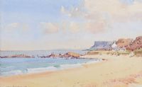 BEACH AT BALLYCASTLE, COUNTY ANTRIM by Samuel McLarnon UWS at Ross's Online Art Auctions