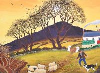 ROOKS NEAR NEWTOWN CROMMELIN by James Macintyre RUA at Ross's Online Art Auctions