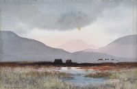 TURF STACKS & BOGLANDS by W.B. McBroom at Ross's Online Art Auctions