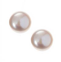 14CT GOLD FRESHWATER PEARL STUD EARRINGS at Ross's Online Art Auctions