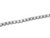 STERLING SILVER CUBIC ZIRCONIA TENNIS BRACELET at Ross's Online Art Auctions