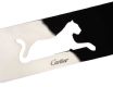 CARTIER STAINLESS STEEL BOOKMARK WITH PRESENTATION BOX at Ross's Online Art Auctions