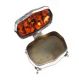 STERLING SILVER AND TORTOISESHELL TRINKET BOX at Ross's Online Art Auctions