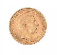 GERMAN 20 MARK GOLD COIN DATED 1910 at Ross's Online Art Auctions