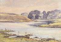 MAHEE ISLAND, COUNTY DOWN by Theo J. Gracey RUA at Ross's Online Art Auctions
