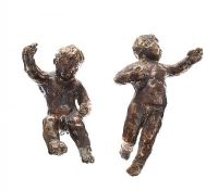 PAIR OF PUTTI by Hilary Bryson at Ross's Online Art Auctions