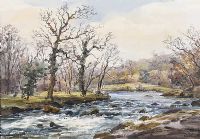 RIVER DUN, COUNTY ANTRIM by Robert Egginton at Ross's Online Art Auctions