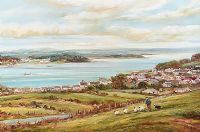 PORTAFERRY, WINDMILL HILL by Vittorio Cerefice at Ross's Online Art Auctions