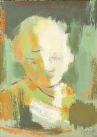 PORTRAIT OF A CHILD by May Guinness RHA at Ross's Online Art Auctions