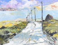 ROAD TO THE TURF by Hugh McIlfatrick at Ross's Online Art Auctions