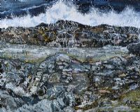 SAINT CATHERINE'S POINT, BEARA PENINSULA by Dorothee Roberts at Ross's Online Art Auctions