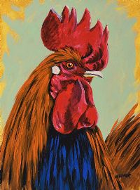 ROOSTER by Ronald Keefer at Ross's Online Art Auctions