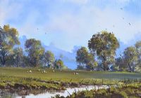 RIVER BUSH by David Overend at Ross's Online Art Auctions