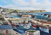 BALLINTOY HARBOUR, GIANT'S CAUSEWAY by William Yeaman at Ross's Online Art Auctions