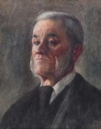 PORTRAIT OF AN EDWARDIAN GENT by Thomas Bond Walker at Ross's Online Art Auctions