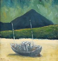 BAD EDDIE, DONEGAL by Sean Loughrey at Ross's Online Art Auctions