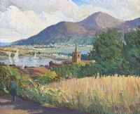 VIEW TO DUNDRUM by Hugh O'Neill at Ross's Online Art Auctions