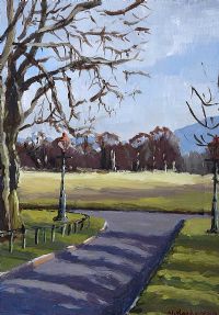 IN THE PARK by N. Roche at Ross's Online Art Auctions