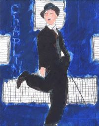 CHAPLIN by David Johnston at Ross's Online Art Auctions