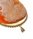 9CT AND FINE CARVED OVAL CAMEO BROOCH / PENDANT at Ross's Online Art Auctions