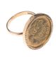 9CT GOLD MOUNTED FAUX COIN at Ross's Online Art Auctions