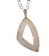 TWO STERLING SILVER NECKLACES at Ross's Online Art Auctions