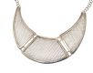 STERLING SILVER COLLAR OF MESH DESIGN at Ross's Online Art Auctions