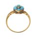 VICTORIAN GOLD RING SET WITH TURQUOISE at Ross's Online Art Auctions