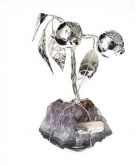 AMETHYST SILVER ORNAMENT at Ross's Online Art Auctions