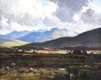 KERRY BOGLAND, COUNTY KERRY by Maurice Canning Wilks ARHA RUA at Ross's Online Art Auctions
