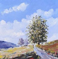 A WALK ON THE MOOR by Sean Lorinyenko at Ross's Online Art Auctions
