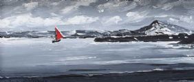 SAILING AT DOWNINGS by Sean Lorinyenko at Ross's Online Art Auctions